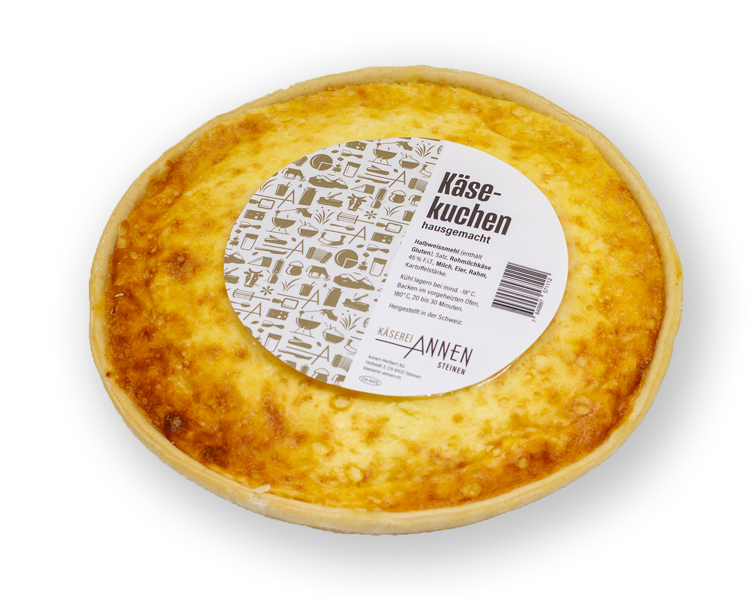 Käsekuchen hausgemacht