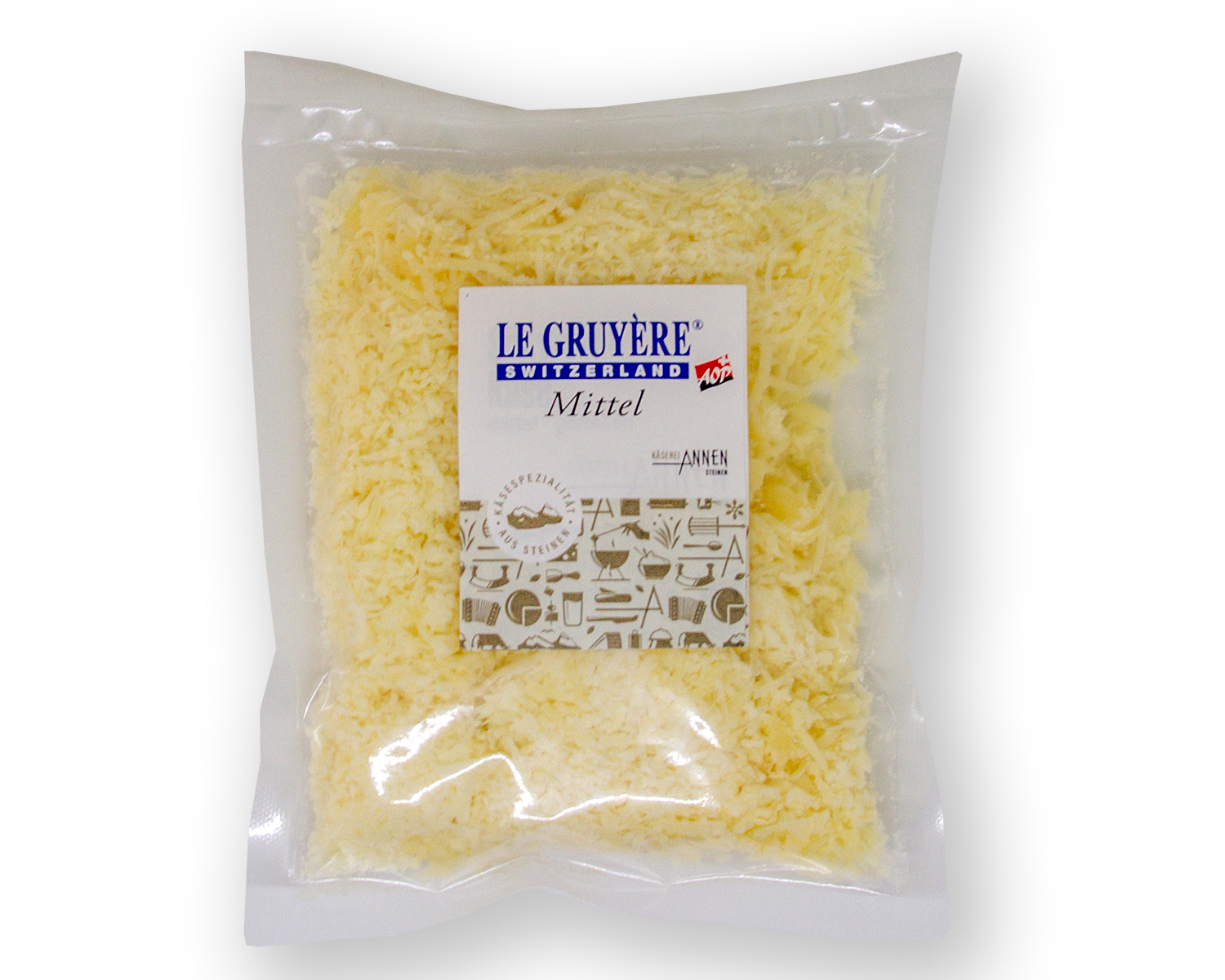 Le Gruyère AOP mittel – gerieben